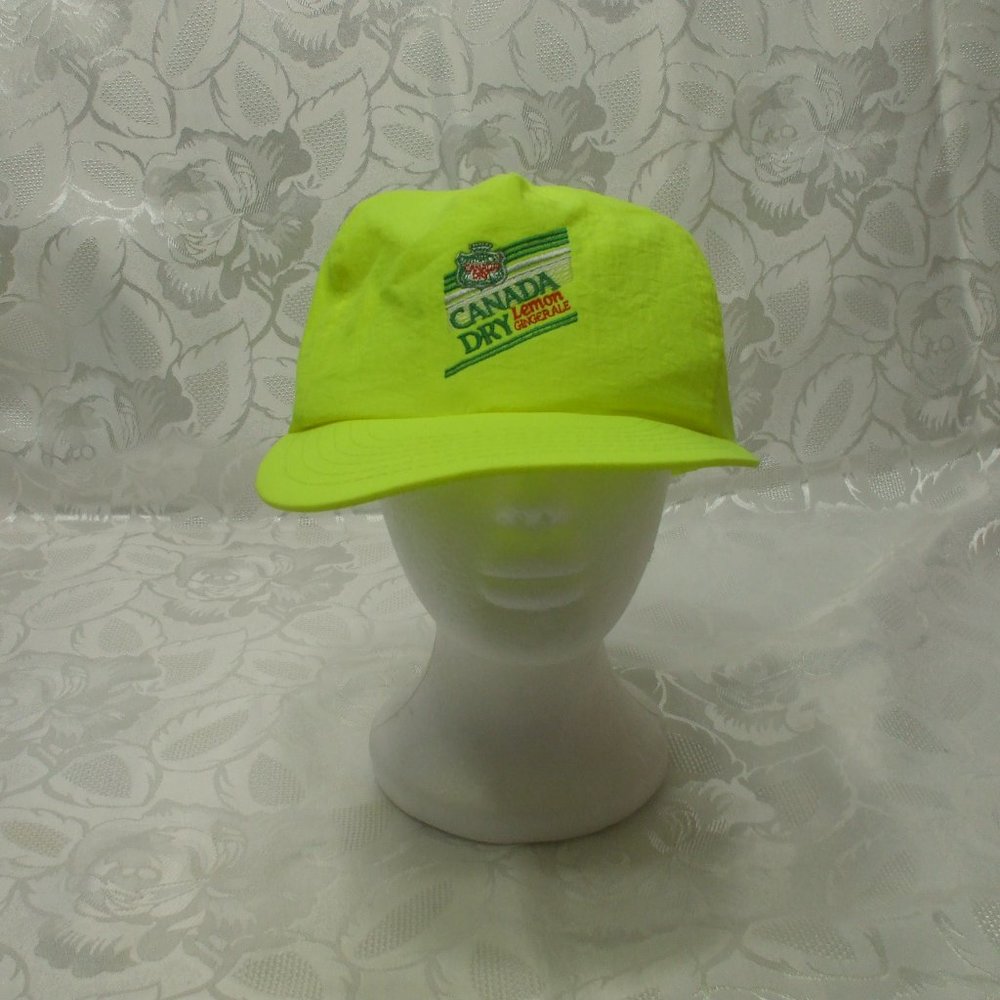 Canada Dry Yellow Baseball Cap One Size Fits All